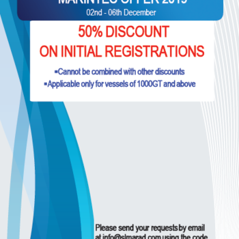 50% DISCOUNT on Initial Registration Fee